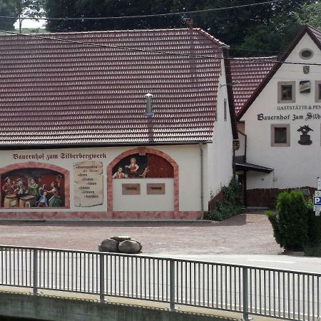 Restaurant & Pension "Bauernhof Zum Silberbergwerk" Limbach-Oberfrohna Ngoại thất bức ảnh